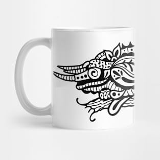 Abstract chameleon Mug